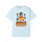 Running on Candy Corn and Chaos T-Shirt – Chambray