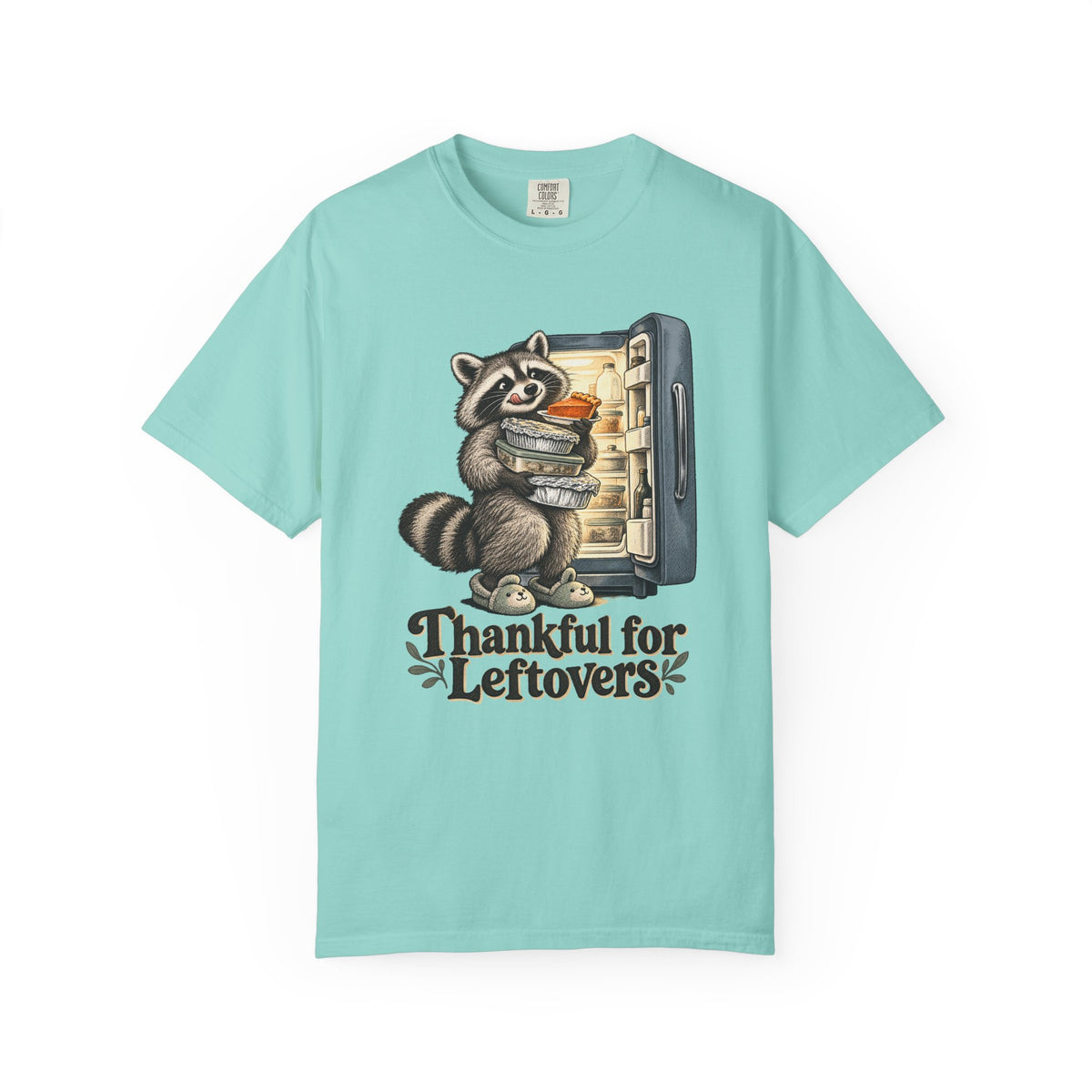 Thankful for Leftovers T-Shirt – Chalky Mint