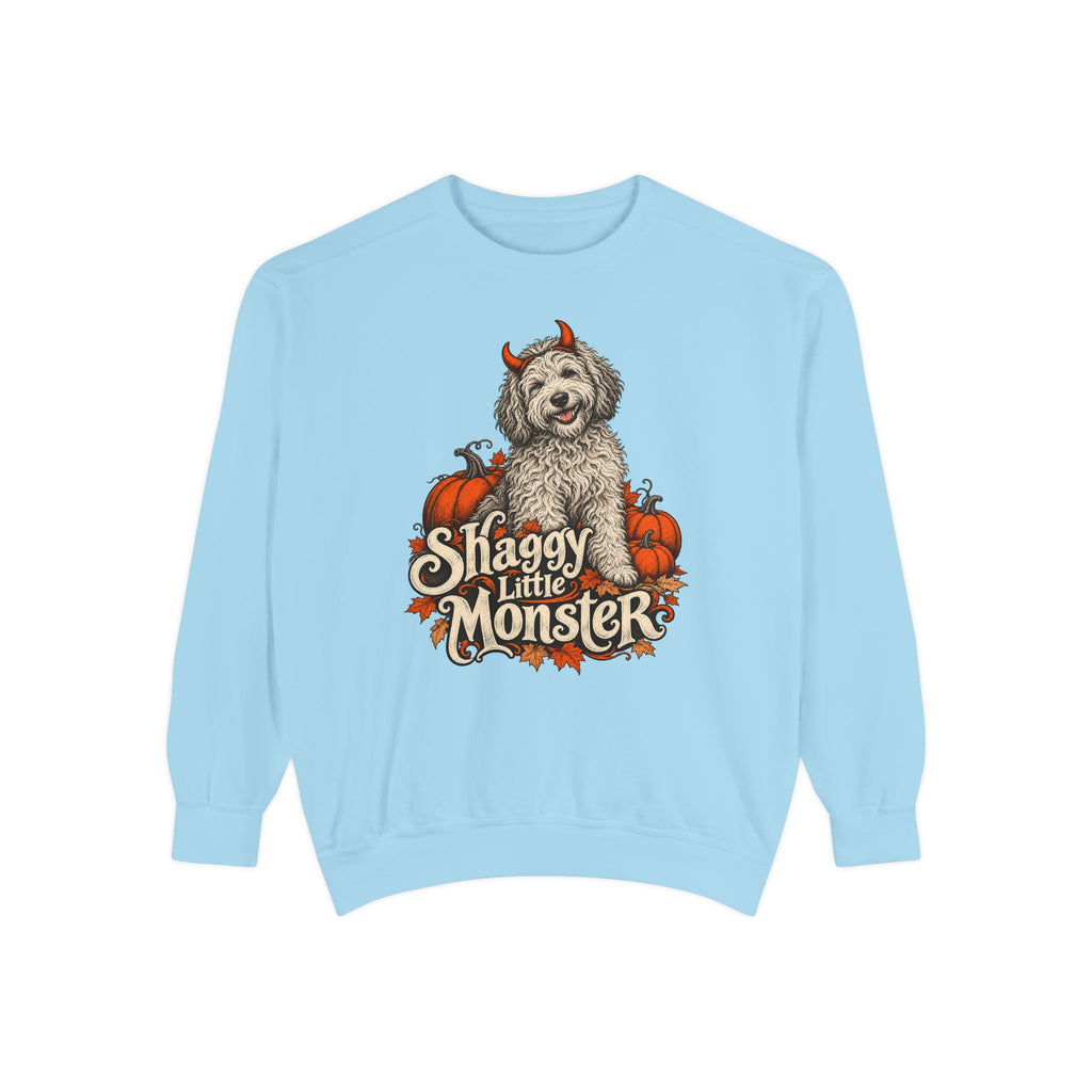 Shaggy Little Monster Sweatshirt – Chambray