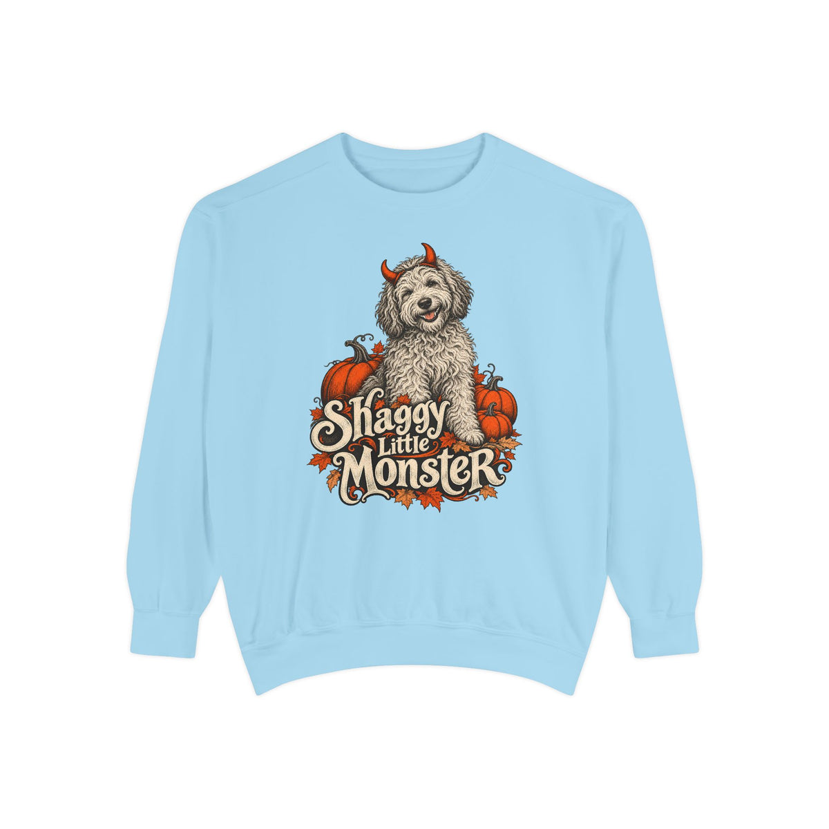 Shaggy Little Monster Sweatshirt – Chambray