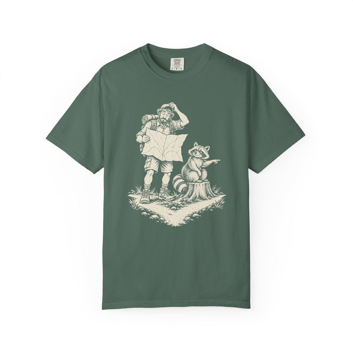 Upside-Down Map T-Shirt
