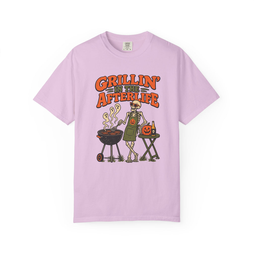 Grillin' in the Afterlife T-Shirt – Orchid
