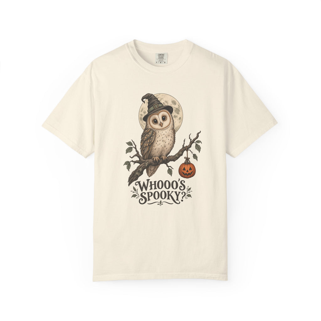 Whooo's Spooky? T-Shirt – Ivory