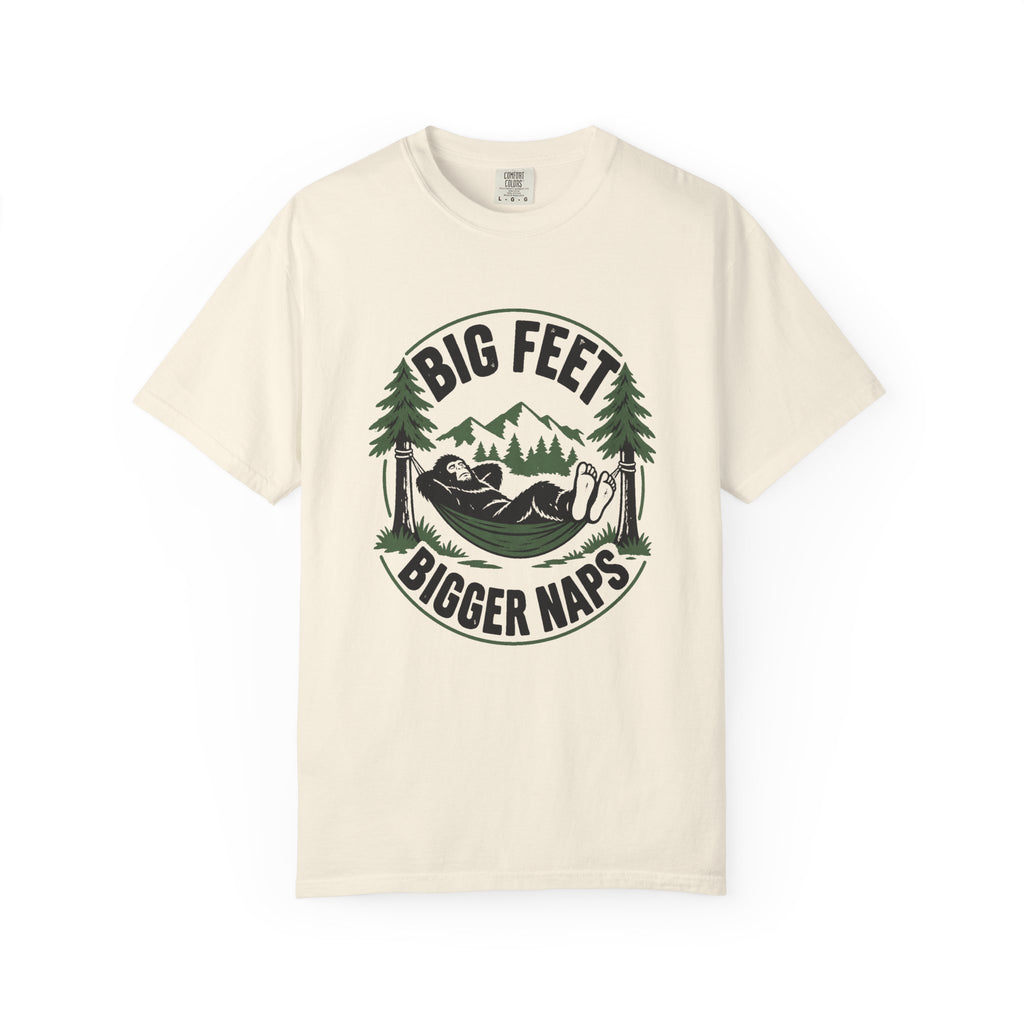 Big Feet, Bigger Naps T-Shirt – Ivory
