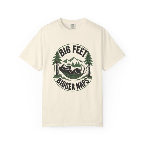 Big Feet, Bigger Naps T-Shirt – Ivory