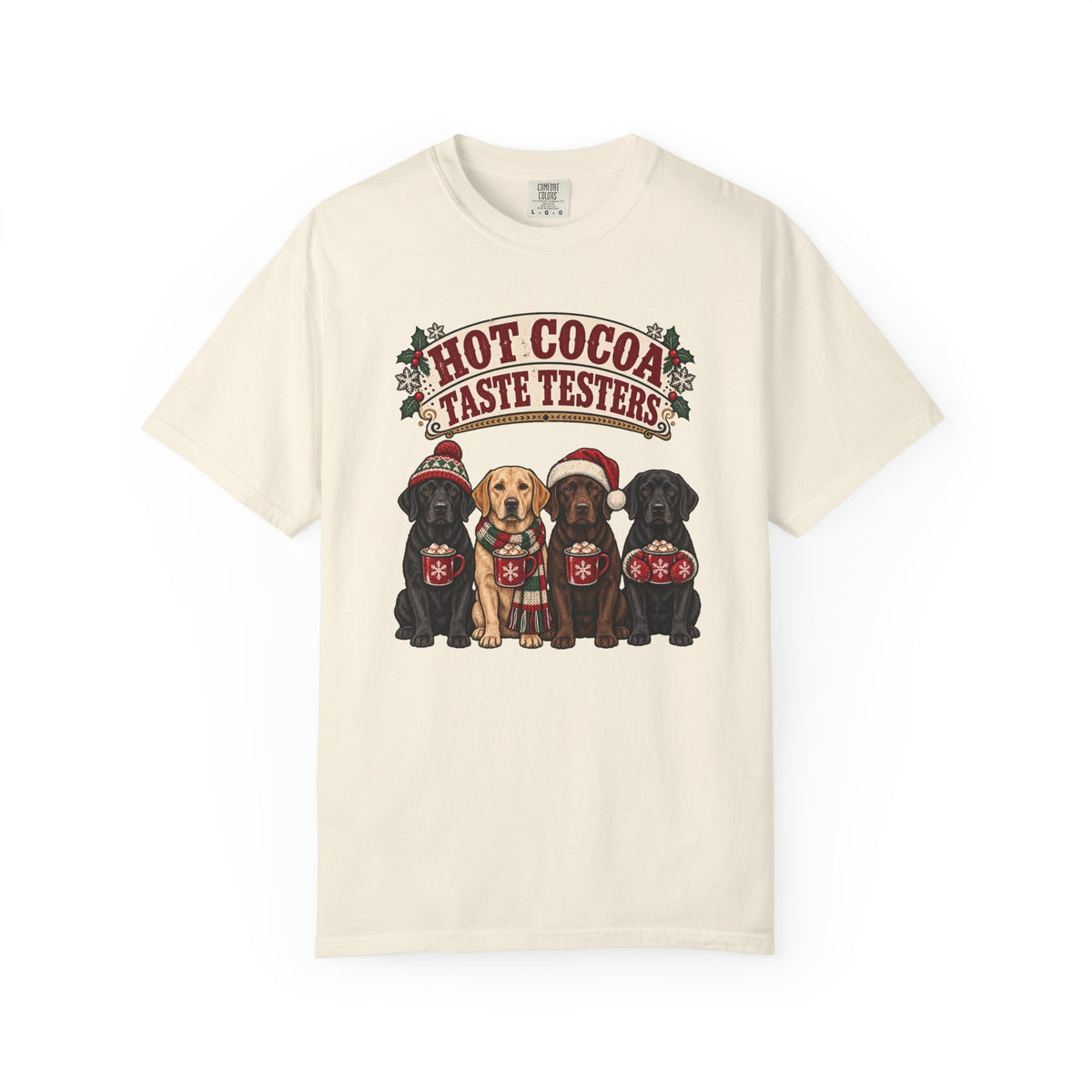 Hot Cocoa Taste Testers T-Shirt – Ivory