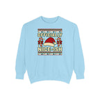 Officially Nice-ish Ugly Christmas Sweatshirt – Chambray