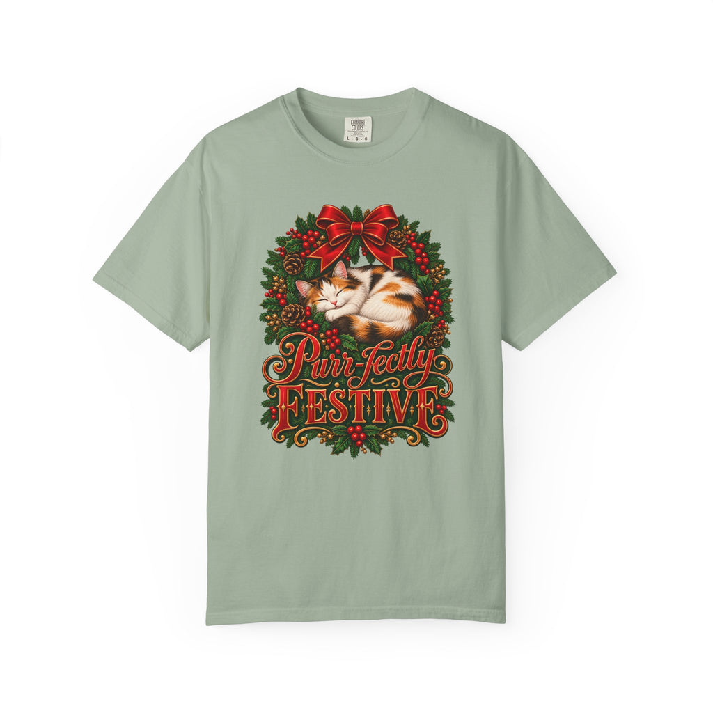 Purr-fectly Festive T-Shirt – Bay