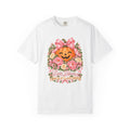 Bows, Blooms & Jack-o'-Lanterns T-Shirt – White