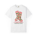 Cozy Socks & Christmas Lights T-Shirt – White