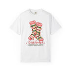 Cozy Socks & Christmas Lights T-Shirt – White