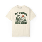 Out of Breath Hiking Society Trail Sign T-Shirt