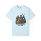 Mosquito Buffet. Open Late. T-Shirt – Chambray