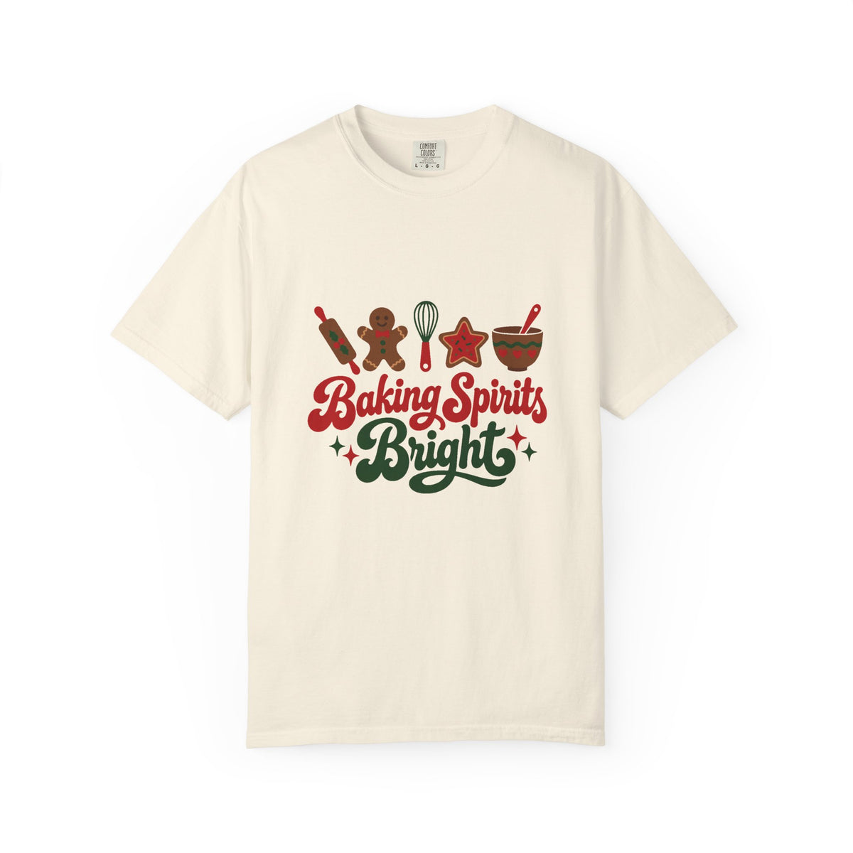 Baking Spirits Bright T-Shirt – Ivory
