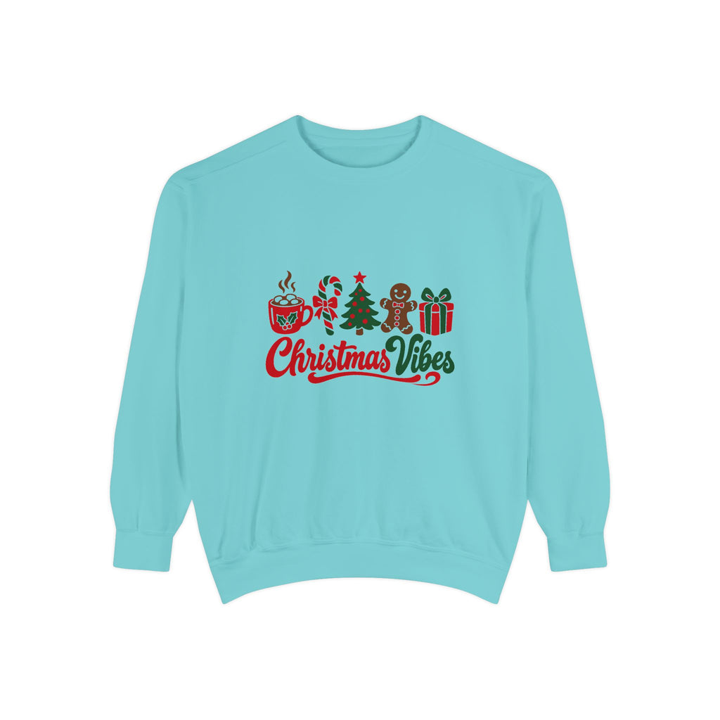 Christmas Vibes Sweatshirt – Chalky Mint