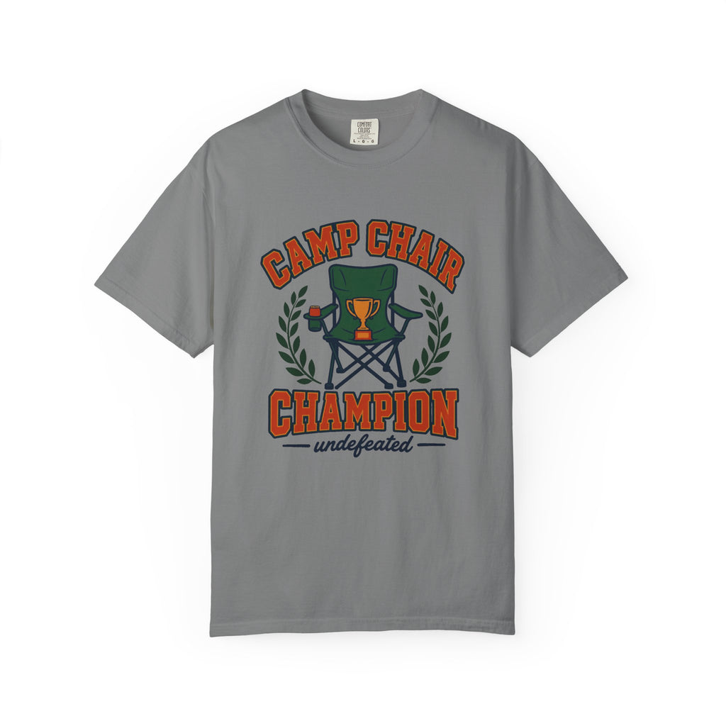 Camp Chair Champion T-Shirt – Grey