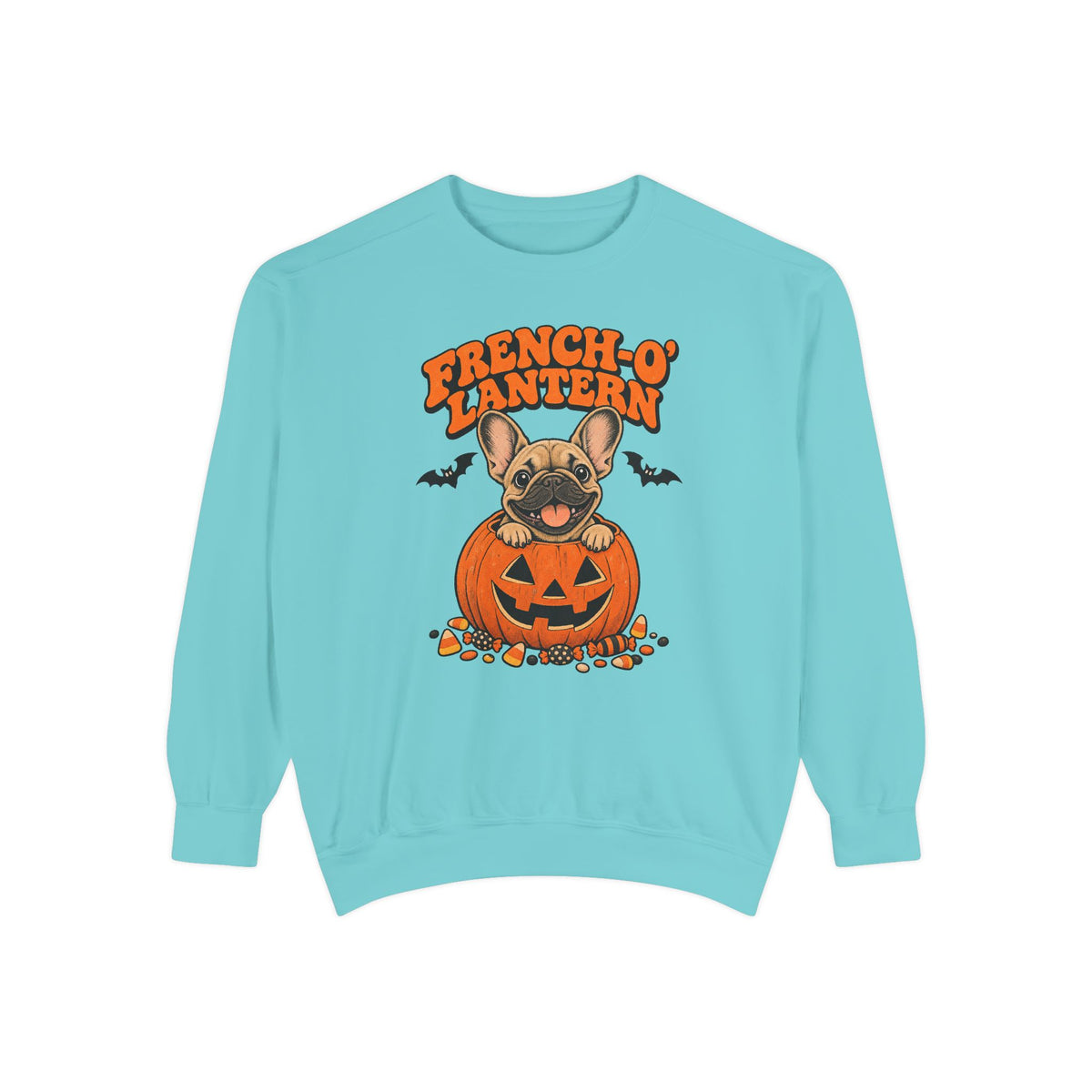 French O Lantern Sweatshirt – Chalky Mint