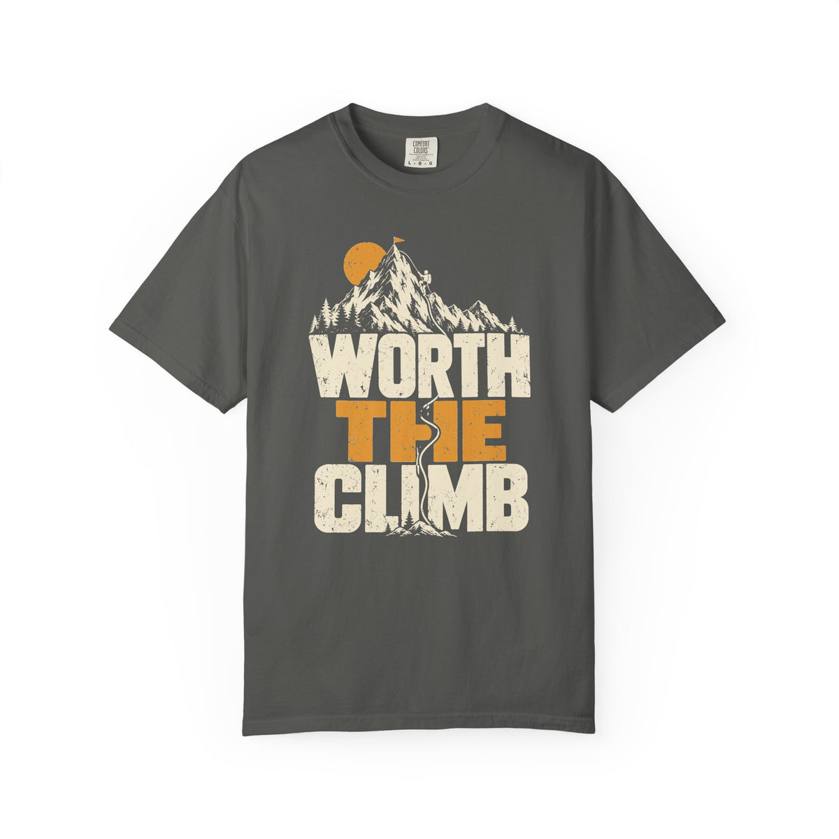 Worth the Climb Summit Flag T-Shirt