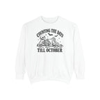 Counting the Days Till October Sweatshirt – White