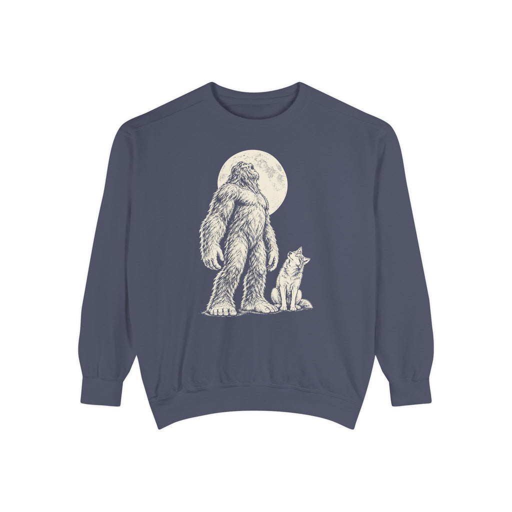 Bigfoot Moon Howl Sweatshirt