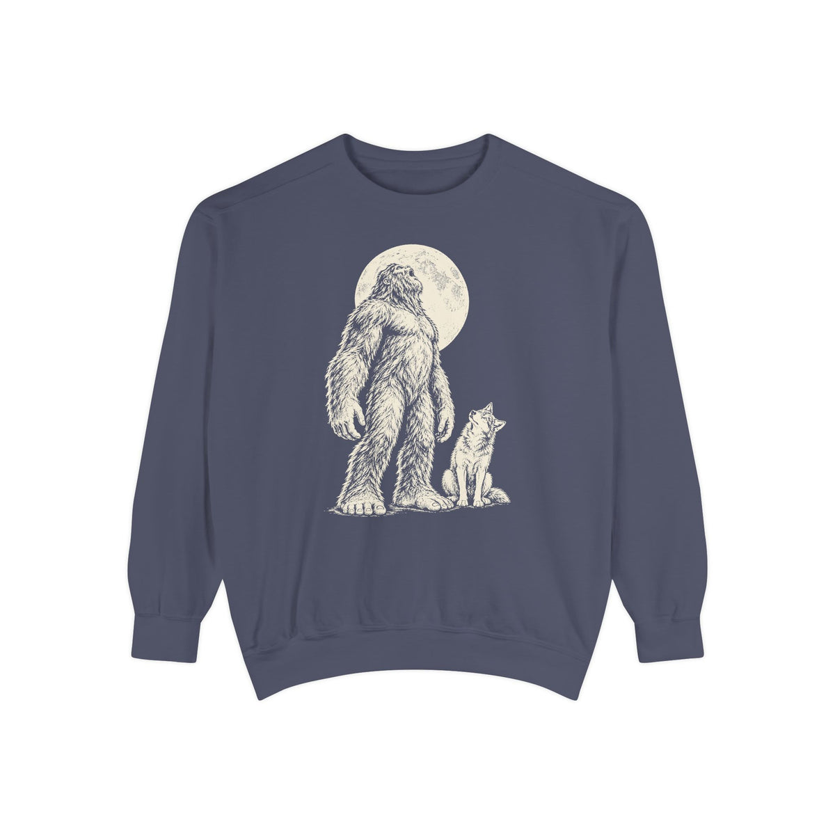 Bigfoot Moon Howl Sweatshirt
