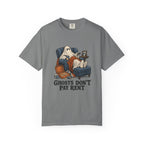 Ghosts Don't Pay Rent T-Shirt – Grey