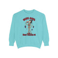 Wine Goes Right Through Me Sweatshirt – Chalky Mint