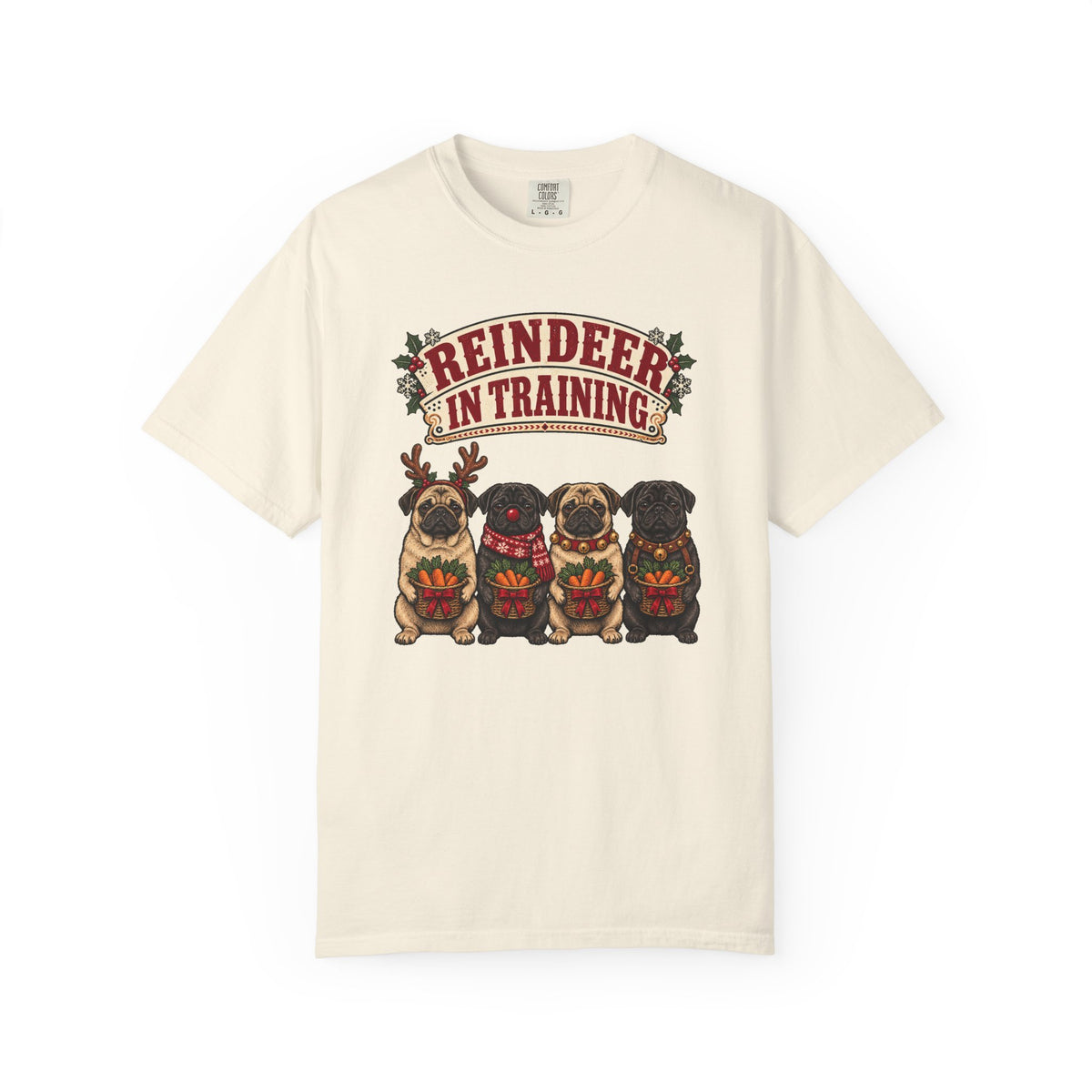 Reindeer in Training T-Shirt – Ivory