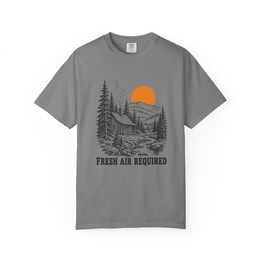 Fresh Air Required T-Shirt – Grey