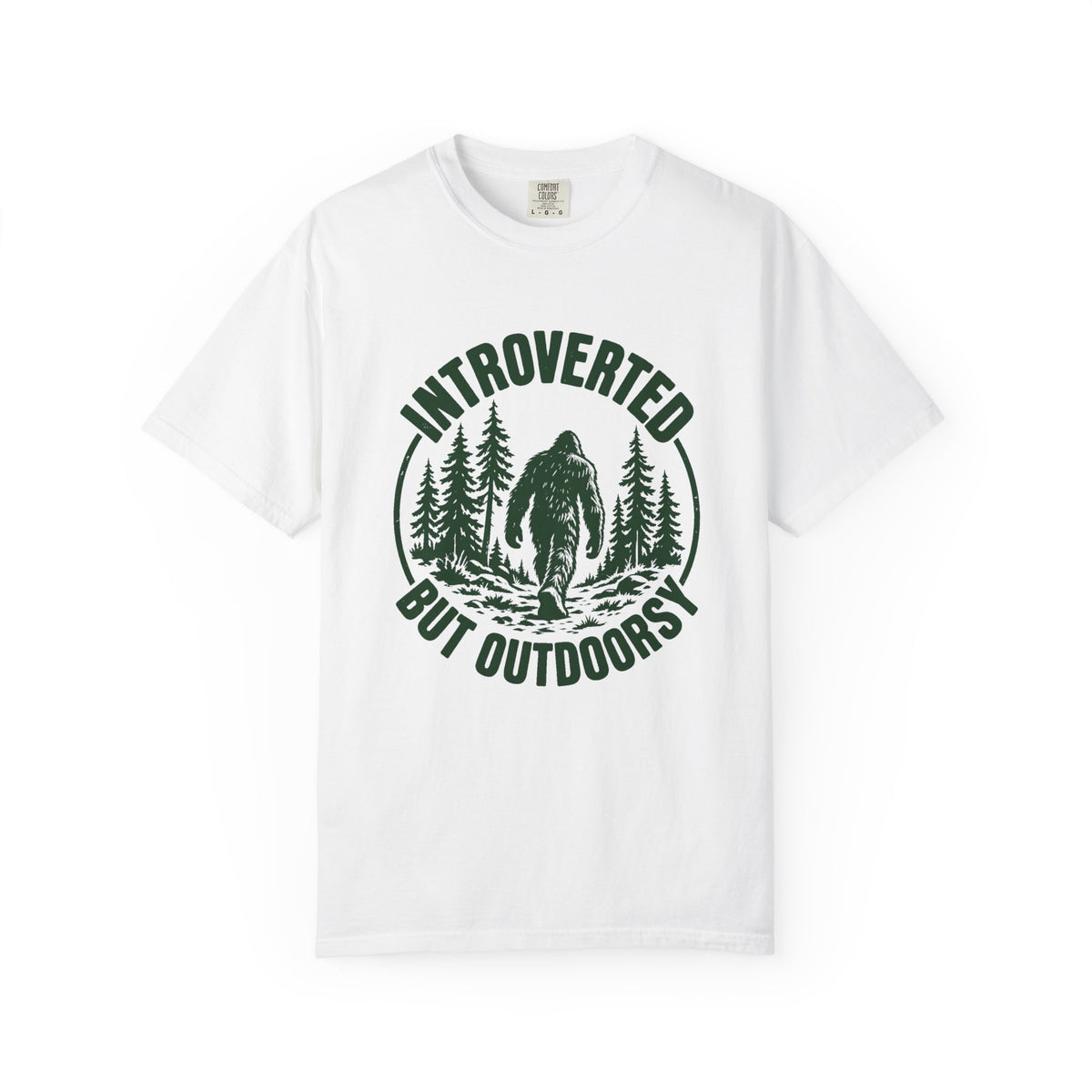 Introverted but Outdoorsy T-Shirt – White