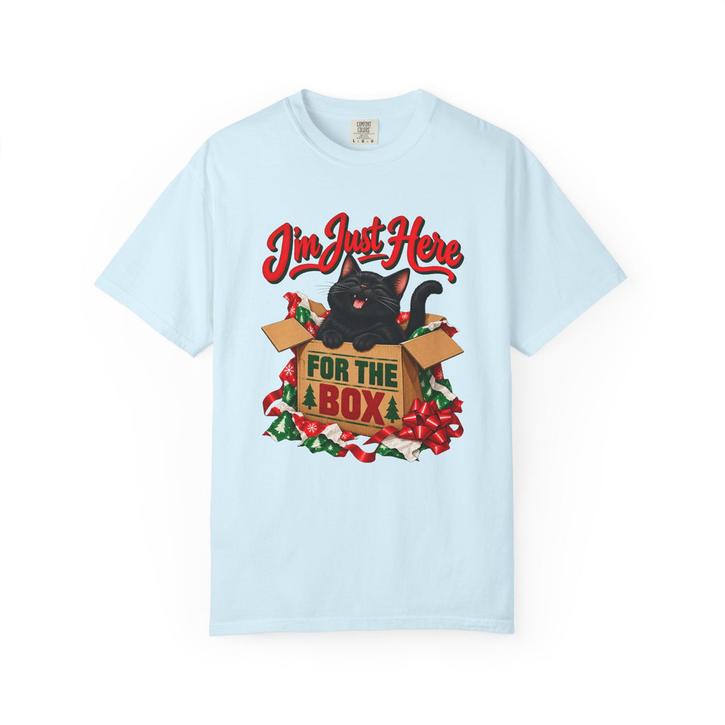 I'm Just Here for the Box T-Shirt – Chambray