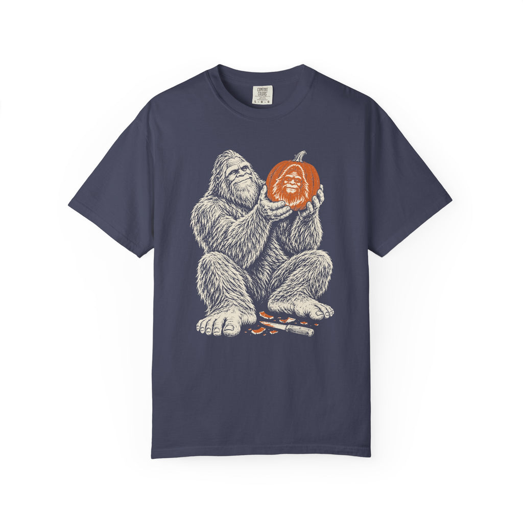 Bigfoot Pumpkin Carver T-Shirt