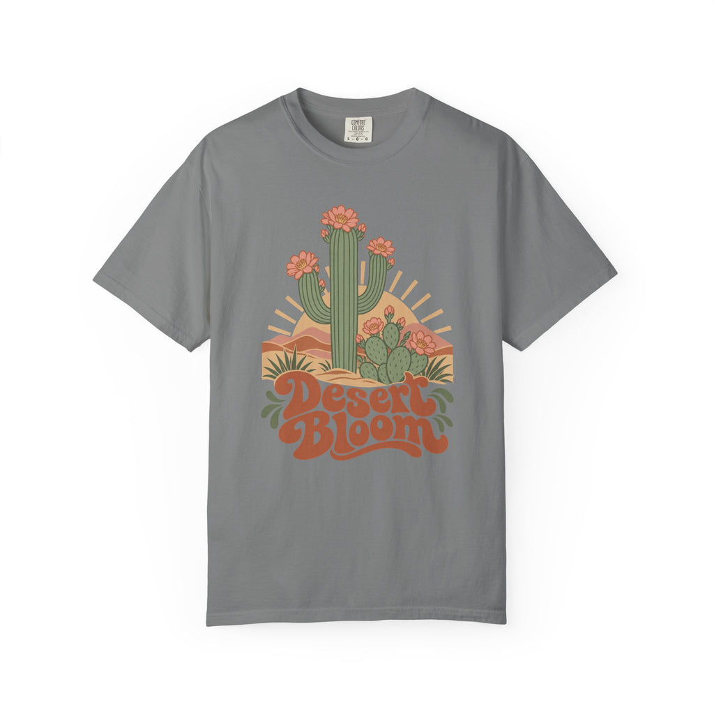 Desert Bloom T-Shirt – Grey