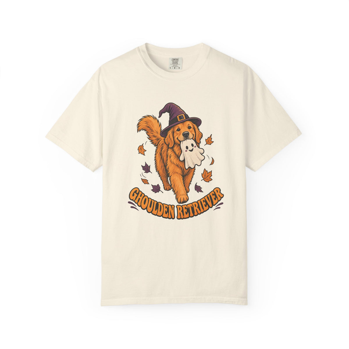 Ghoulden Retriever T-Shirt – Ivory