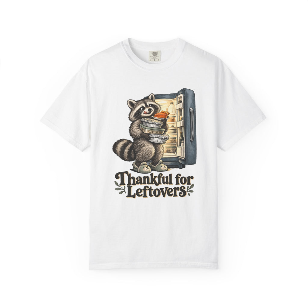 Thankful for Leftovers T-Shirt – White