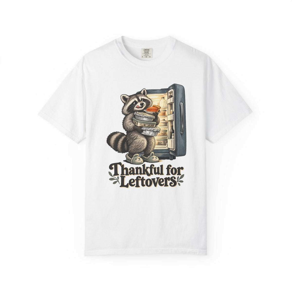 Thankful for Leftovers T-Shirt – White