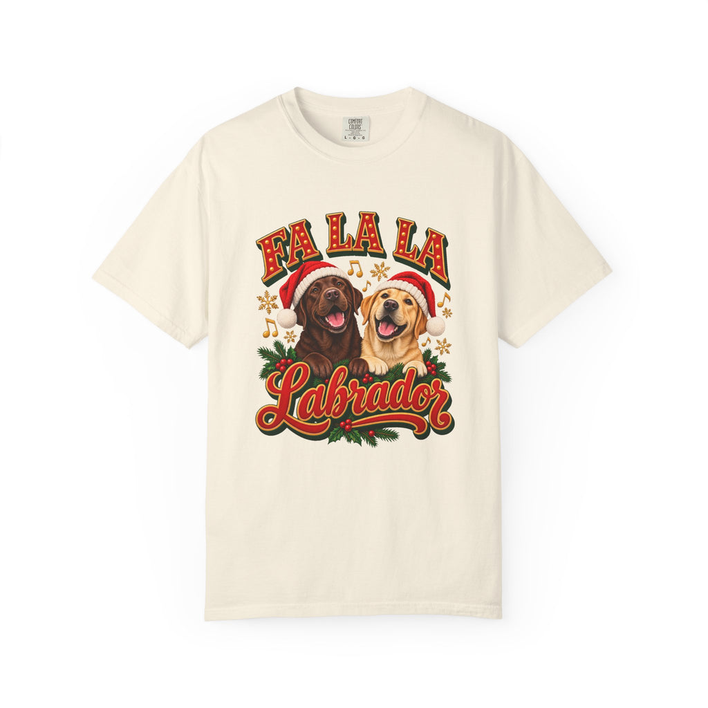 Fa La La Labrador T-Shirt – Ivory
