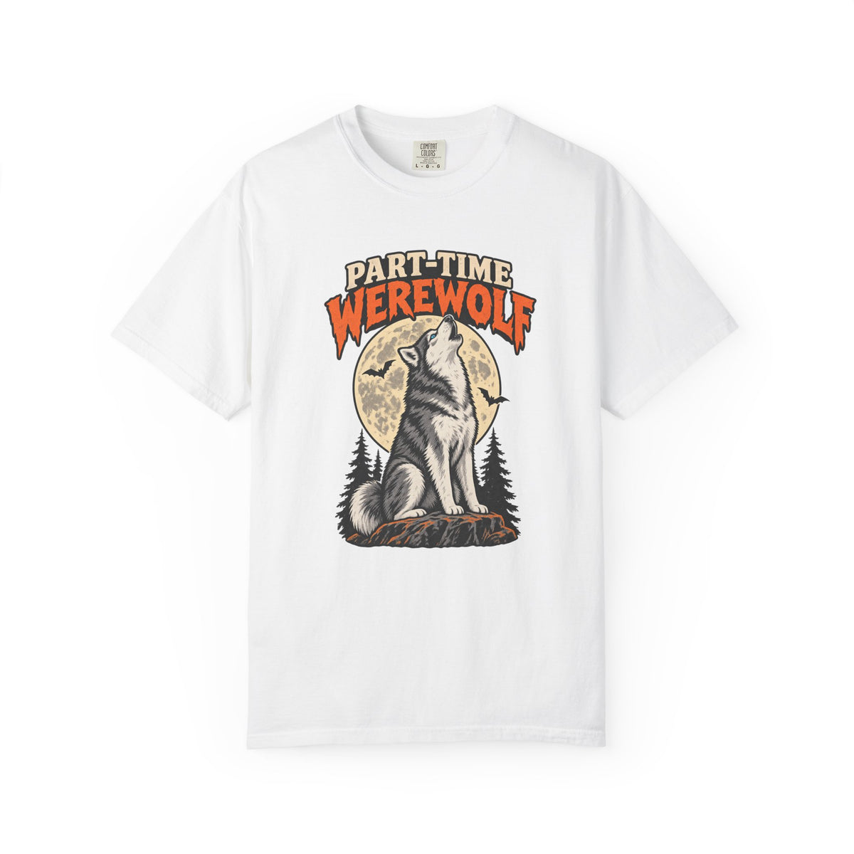 Part-Time Werewolf T-Shirt – White