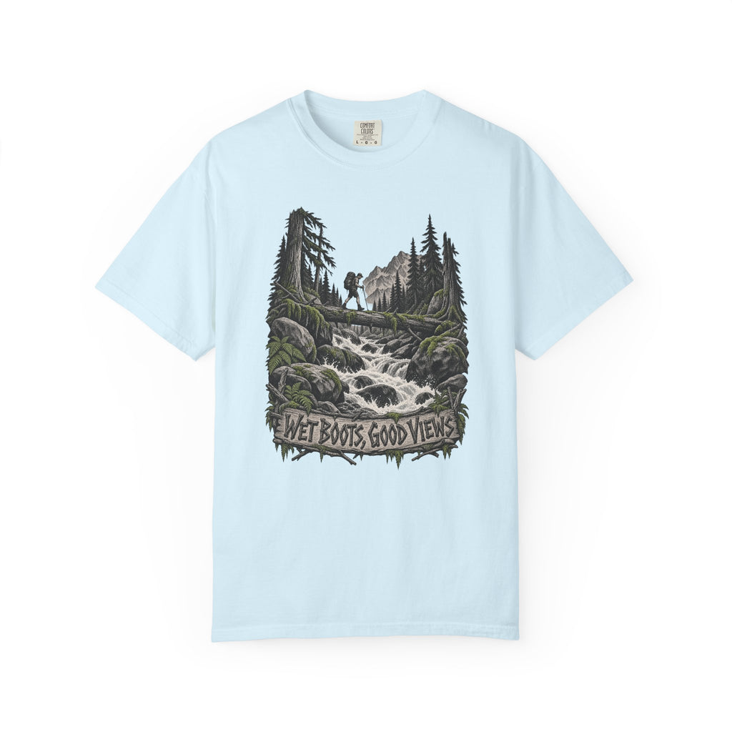 Wet Boots Good Views T-Shirt