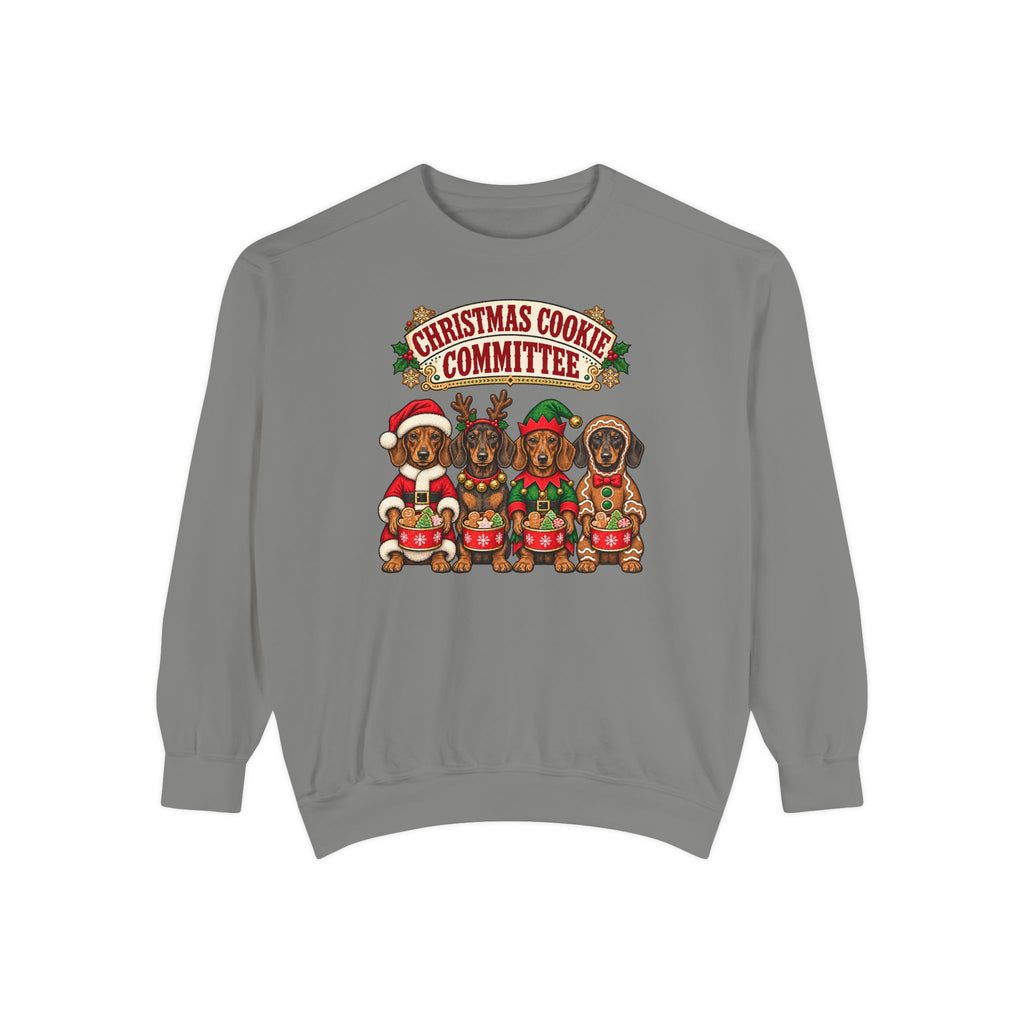 Christmas Cookie Committee Sweatshirt – Grey