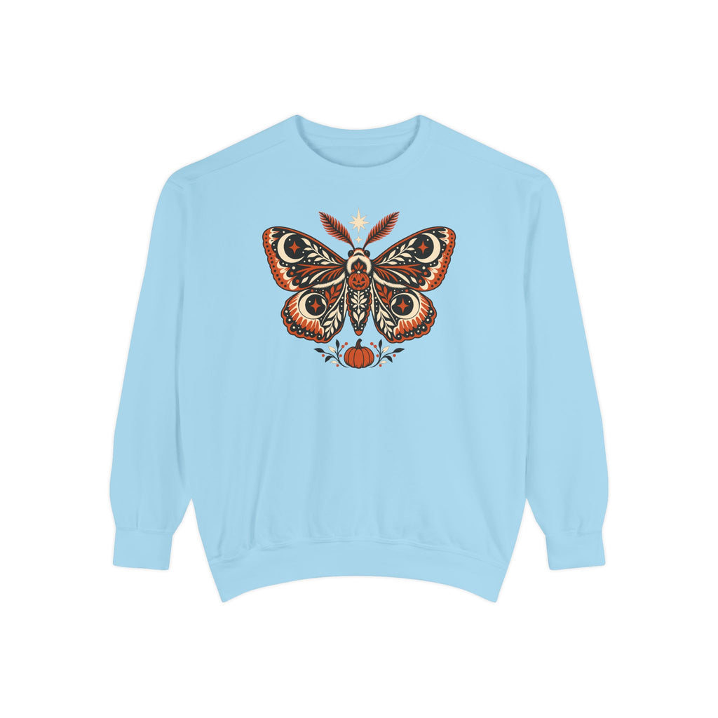 October Moth Sweatshirt – Chambray