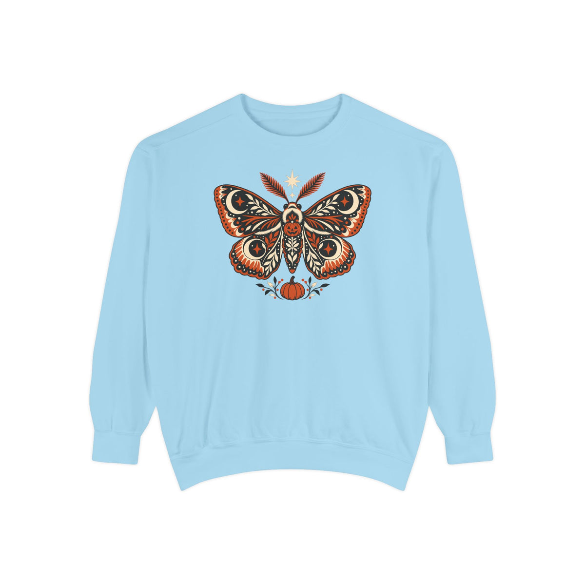 October Moth Sweatshirt – Chambray