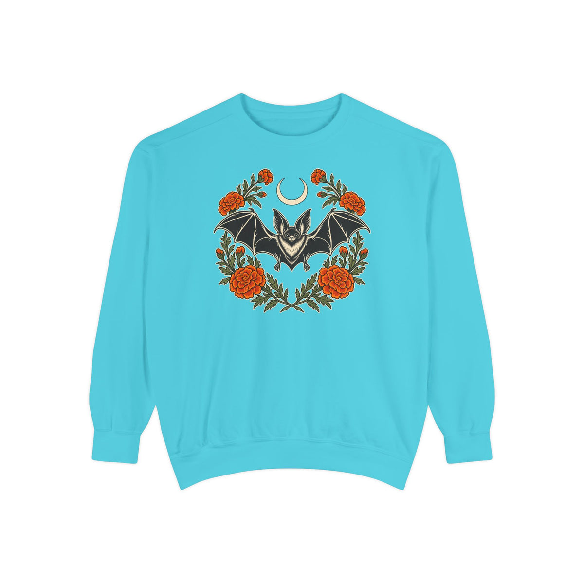 Botanical Bat Sweatshirt – front view