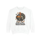 Pass the Pie, Hold the Drama Sweatshirt – White
