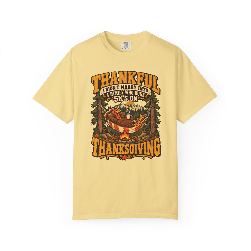 Not a 5K Family Turkey Hammock T-Shirt