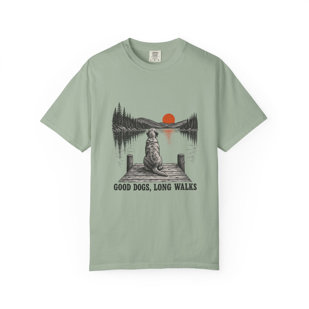 Good Dogs, Long Walks T-Shirt – Bay
