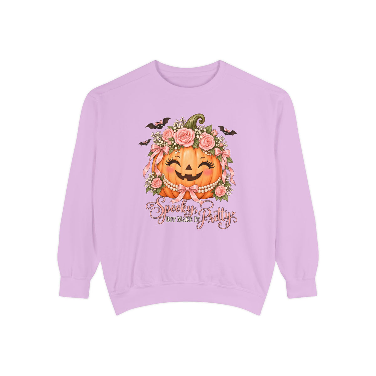Spooky, But Make It Pretty Sweatshirt – Orchid