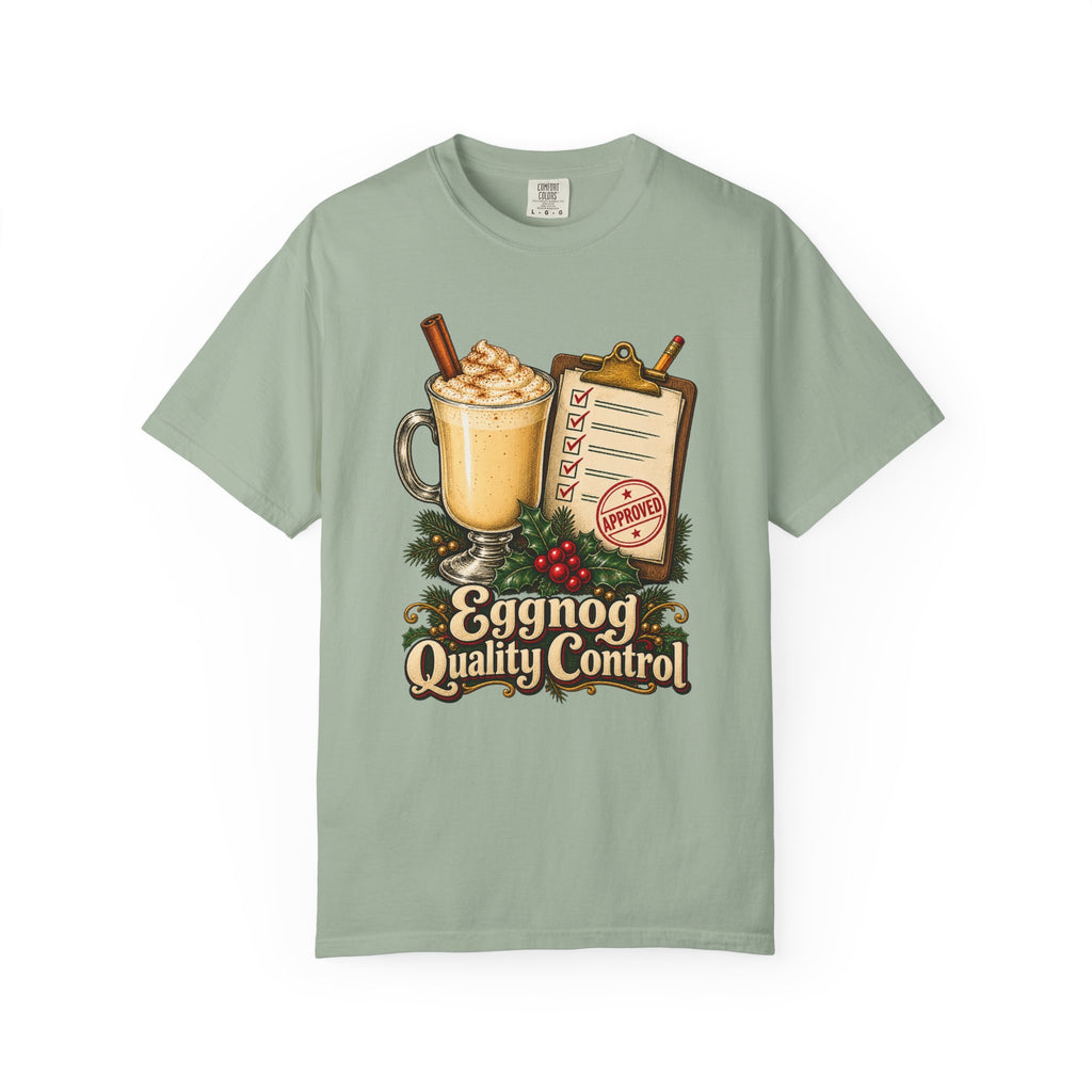 Eggnog Quality Control T-Shirt – Bay