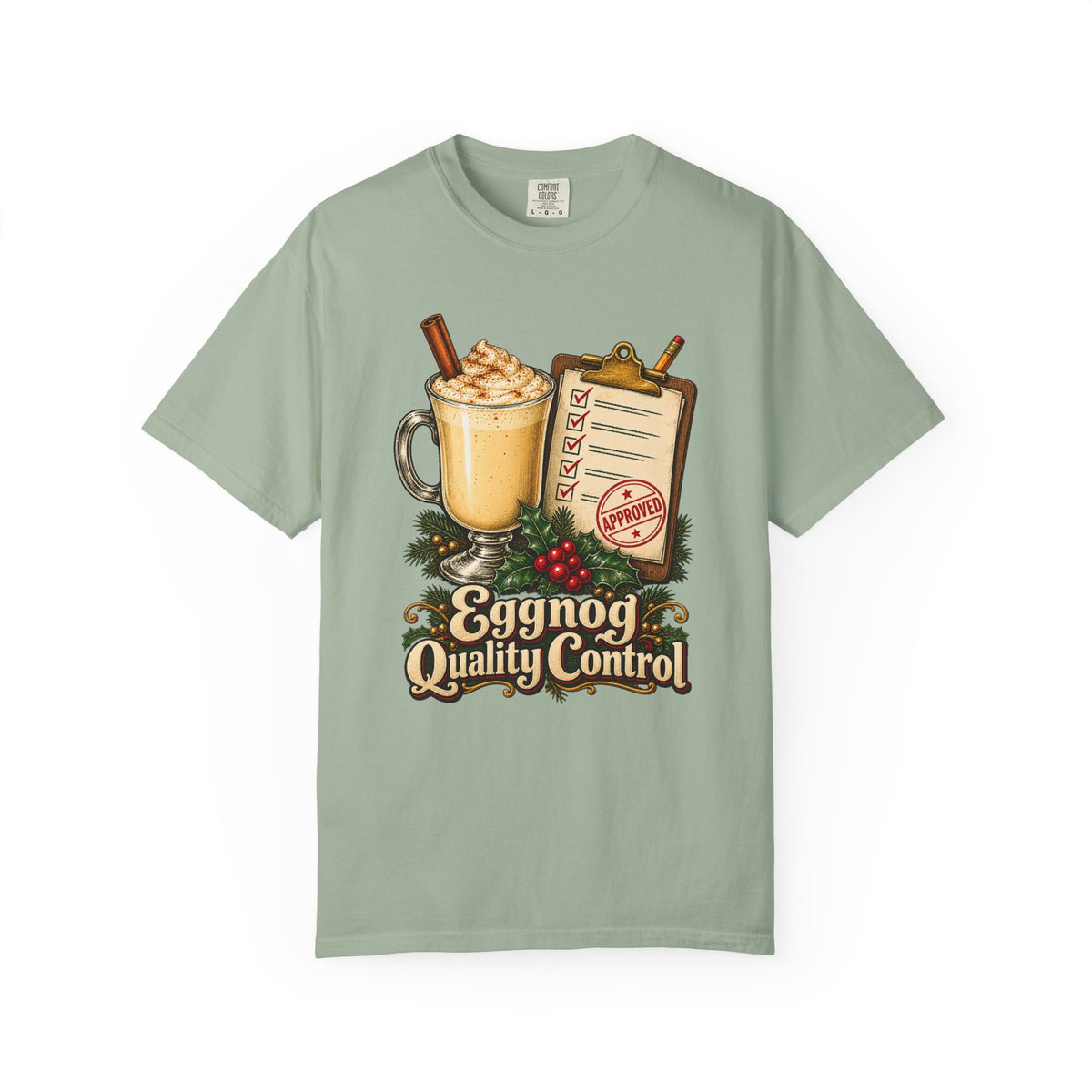 Eggnog Quality Control T-Shirt – Bay