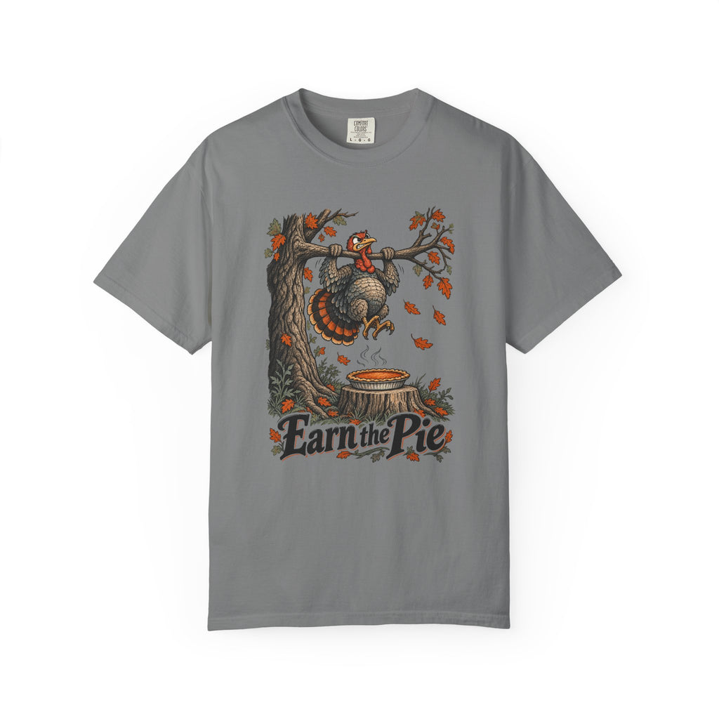 Earn the Pie T-Shirt – Grey
